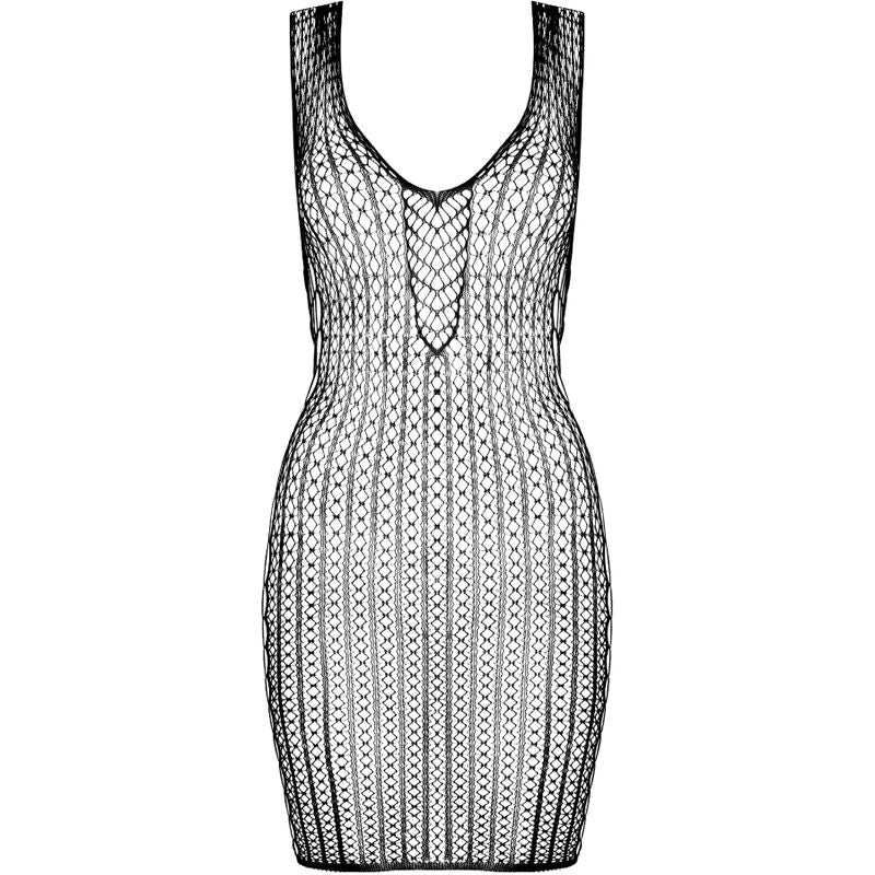 PASSION - BS097 BODYSTOCKING BLANCO TALLA UNICA