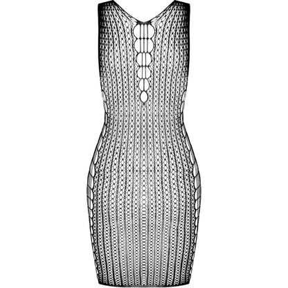 PASSION - BS097 BODYSTOCKING BLANCO TALLA UNICA
