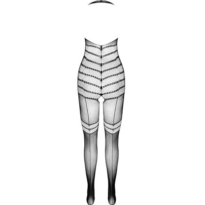 PASSION - BS100 BODYSTOCKING BLANCO TALLA UNICA