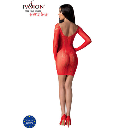 PASSION - BS101 BODYSTOCKING BLANCO TALLA UNICA