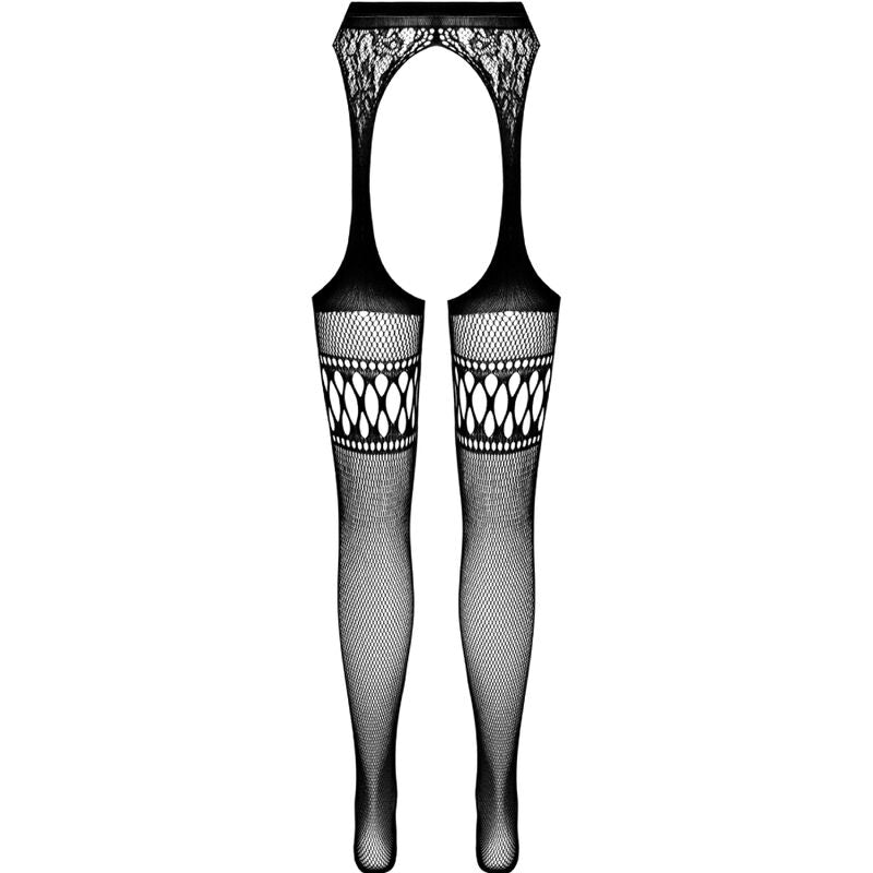 PASSION - S026 MEDIAS CON LIGUERO BLANCO TALLA UNICA