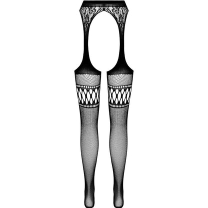 PASSION - S026 MEDIAS CON LIGUERO BLANCO TALLA UNICA