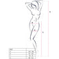 PASSION - S027 MEDIAS CON LIGUERO BLANCO TALLA ÚNICA