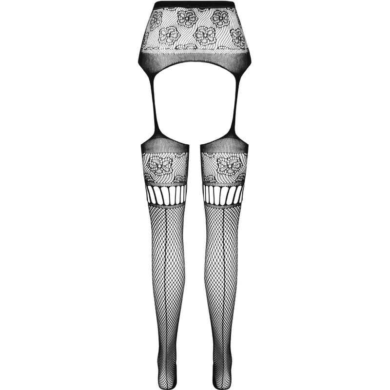 PASSION - S030 MEDIAS CON LIGUERO BLANCO TALLA ÚNICA