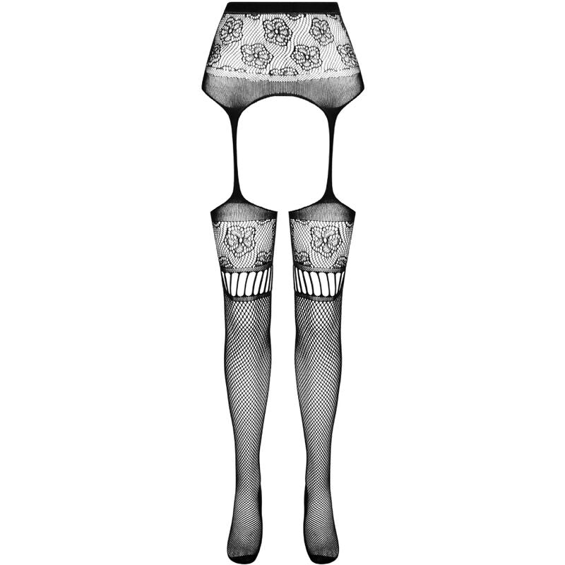 PASSION - S030 MEDIAS CON LIGUERO BLANCO TALLA ÚNICA