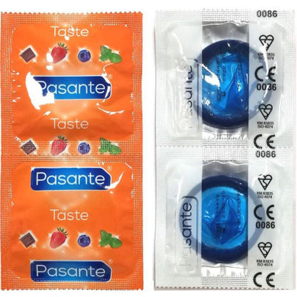 INTERN - BUSTINA DI PRESERVATIVI AL GUSTO DI MIRTILLO ROSSO 144 UNITÀ