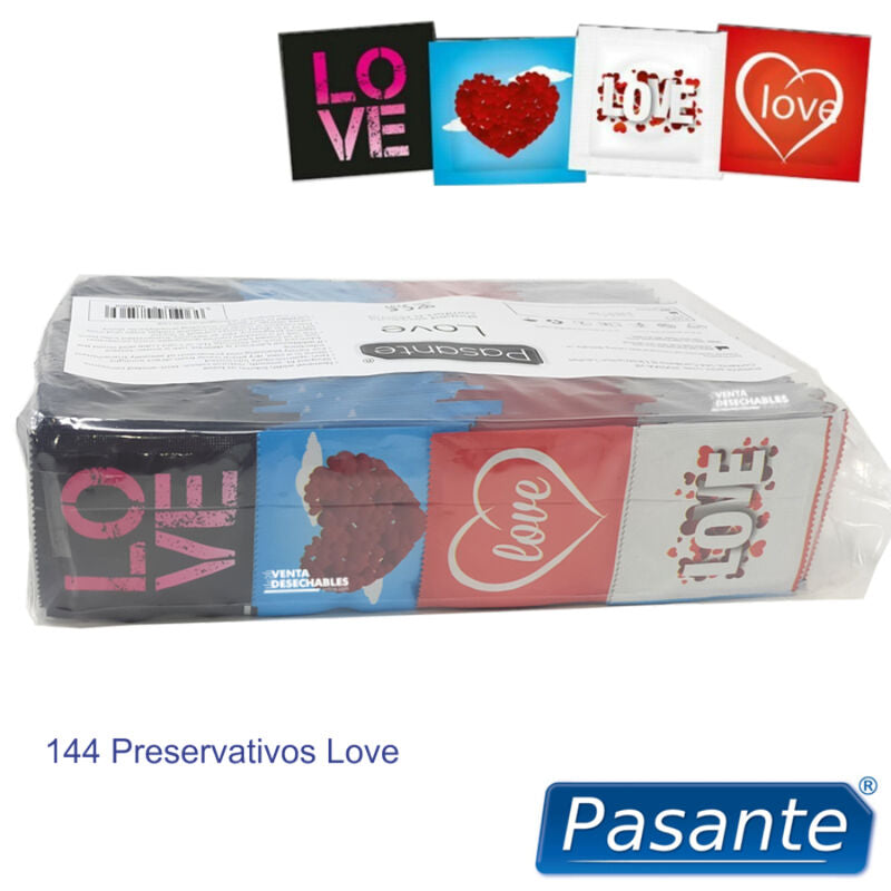 INTERN - SACCHETTO DI PRESERVATIVI LOVE 144 UNITÀ