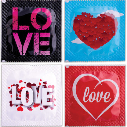 INTERN - SACCHETTO DI PRESERVATIVI LOVE 144 UNITÀ
