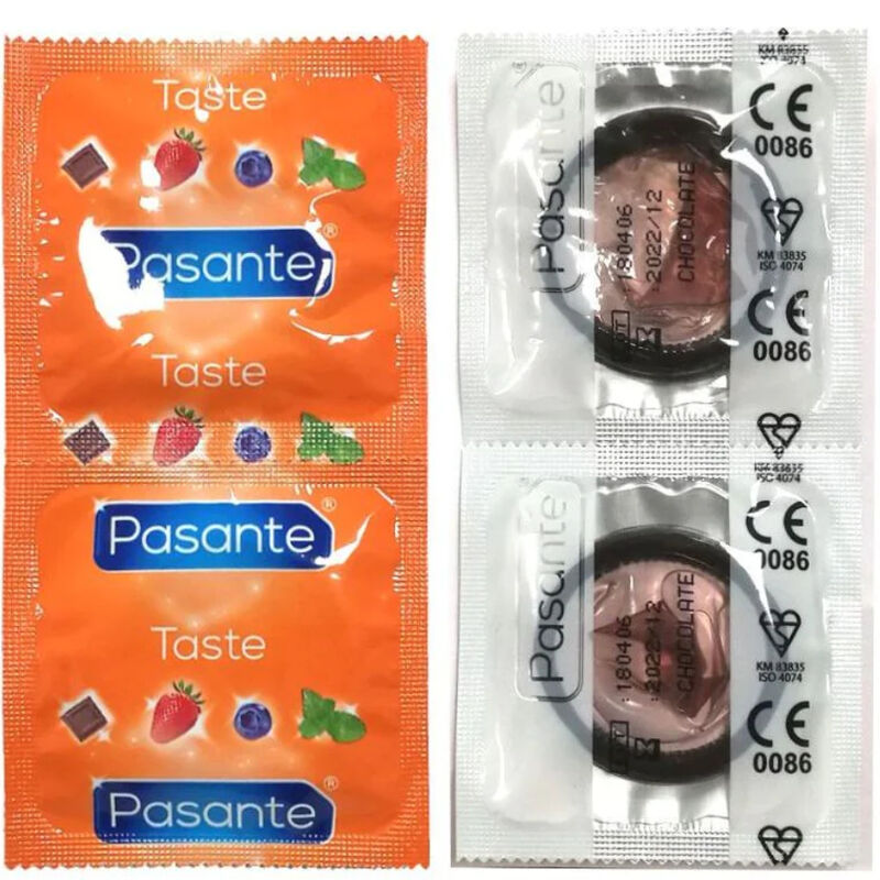INTERN - BUSTINA DI PRESERVATIVI AL GUSTO DI CIOCCOLATO 144 UNITÀ