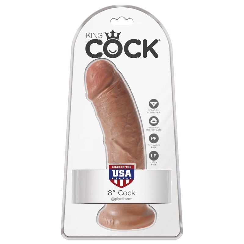 KING COCK - PENE REALISTICO 19,5 CM CANDY
