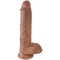 KING COCK - PENE REALISTICO CON TESTICOLI 19,8 CM CANDY