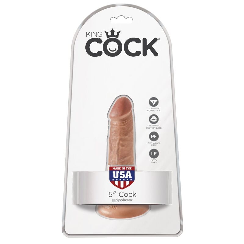 KING COCK - PENE REALISTICO 12 CM CANDY