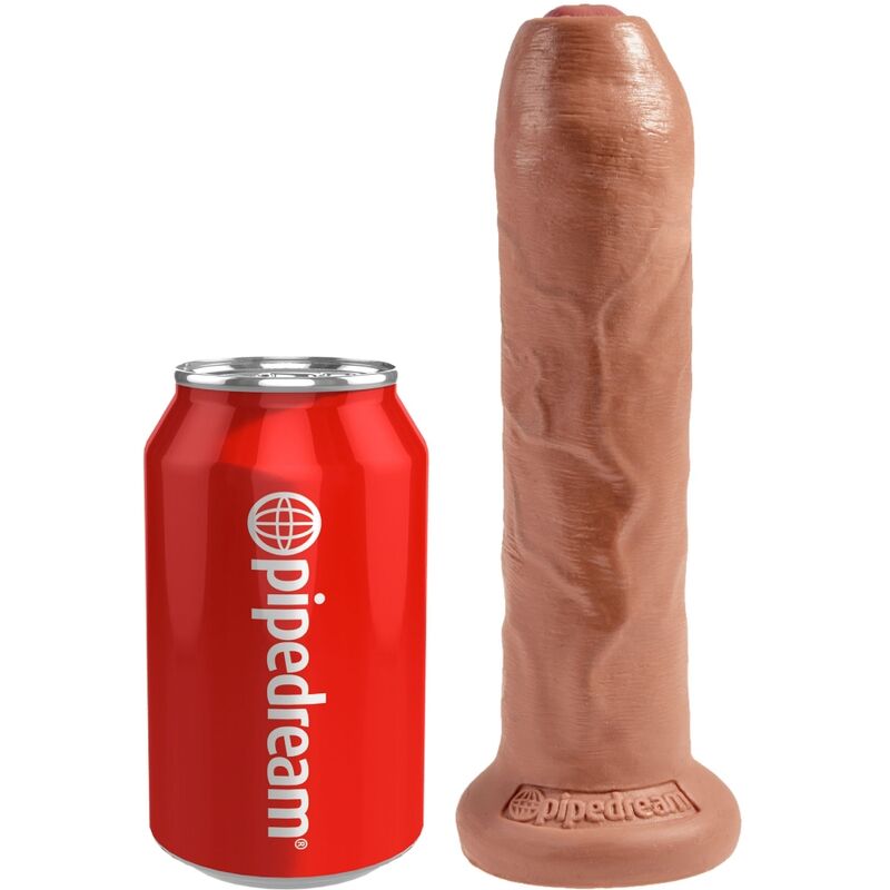 KING COCK - PENE REALISTICO CON PREPUCE 17,8 CM CANDY