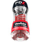 PDX ELITE - MASTURBATORE VIEWTUBE 2 TEMPI CON COMPRESSIONE A SPIRALE TRASPARENTE