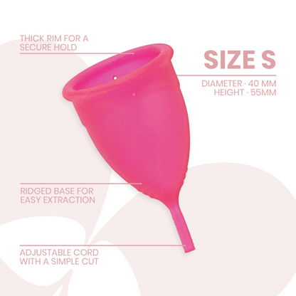 INTIMICHIC - COPPA MESTRUALE MEDICA IN SILICONE - TAGLIA S