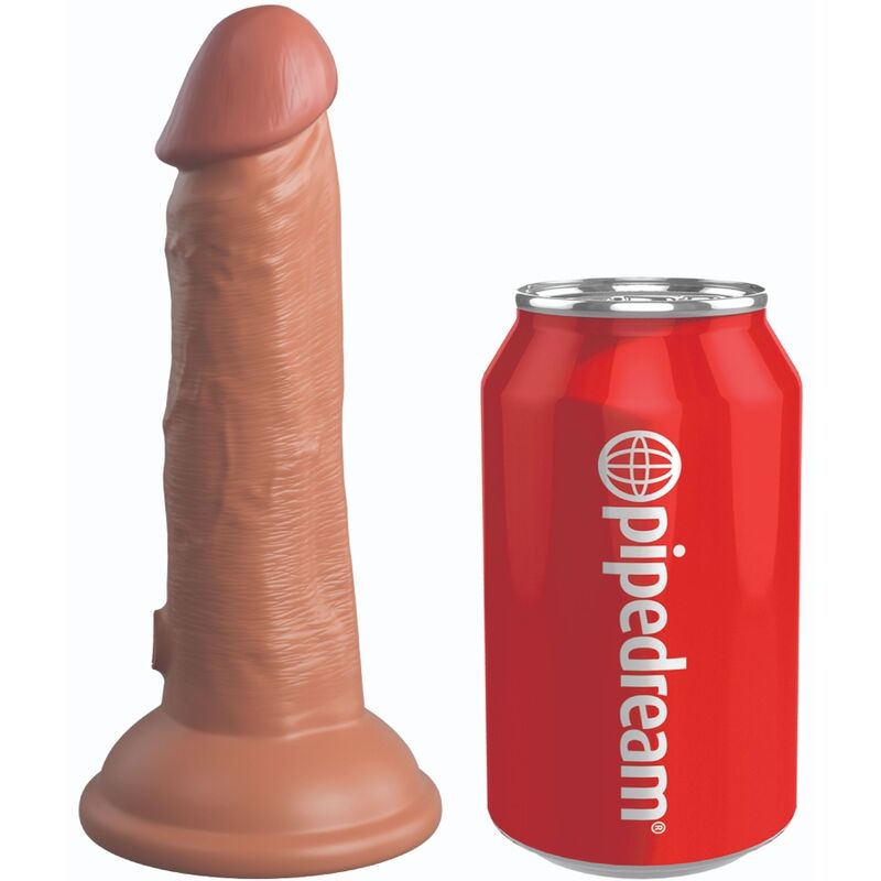 KING COCK - DILDO IN SILICONE REALISTICO ELITE 15,2 CM CANDY