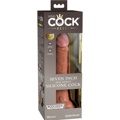 KING COCK - DILDO REALISTICO IN SILICONE ELITE 17,8 CM CANDY