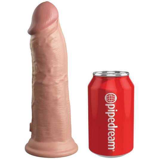 KING COCK - VIBRATORE REALISTICO ELITE E DILDO IN SILICONE 20,3 CM