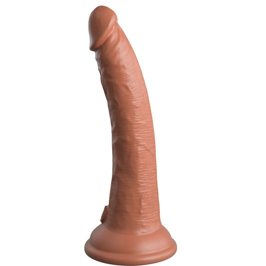 KING COCK - IMBRACATURA REGOLABILE ELITE COMODA CON DILDO 17,8 CM