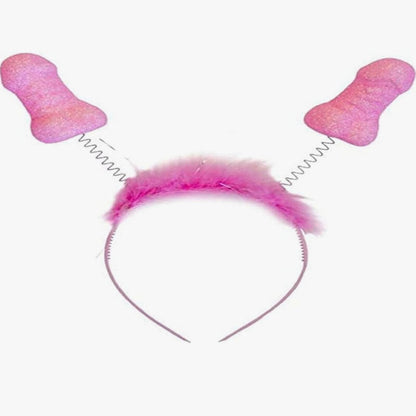 SPICY DEVIL - 6 ANTENNE FISCHIETTO ROSA GLITTER