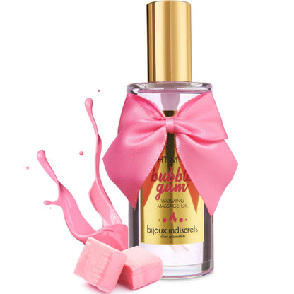 BIJOUX - INDISCRETS LIGHT MY FIRE OLIO DA MASSAGGIO EFFETTO CALORE GUSTO GOMMA DA SCHIUMA