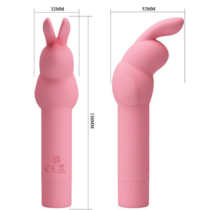 PRETTY LOVE - VIBRATORE ROSA IN SILICONE A FORMA DI CONIGLIO GERARDO