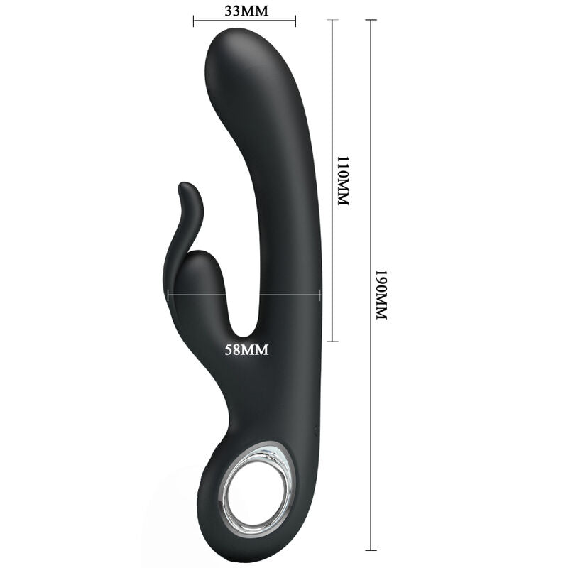 PRETTY LOVE - VIBRATORE CARINA STIMOLATORE CLITORIDE E PUNTO G
