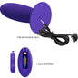PRETTY LOVE - VIBRATORE ANALE YOUTH PLUG CON TELECOMANDO VIOLA