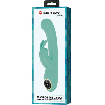 PRETTY LOVE - VIBRATORE CONIGLIO VERDE E PUNTO G LAMAR