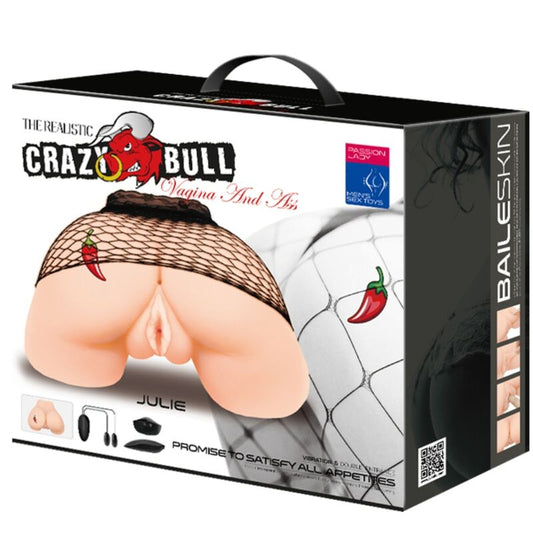 CRAZY BULL - VAGINA E ANO REALISTICI IN RETE CON VIBRAZIONE