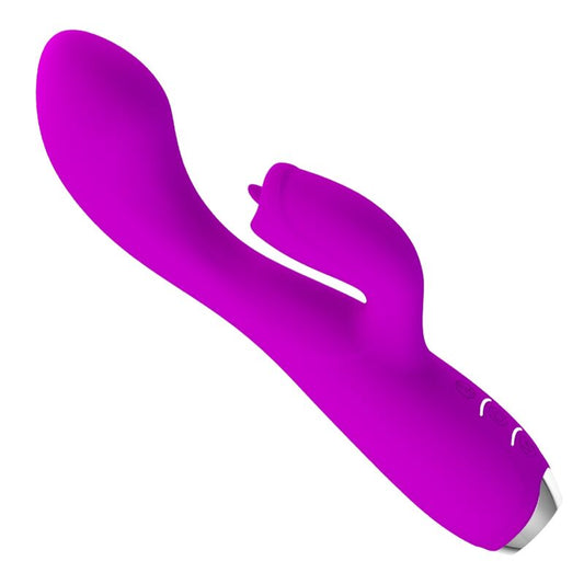 PRETTY LOVE - VIBRATORE RABBIT RICARICABILE GLORIA - VIOLA IMPERMEABILE