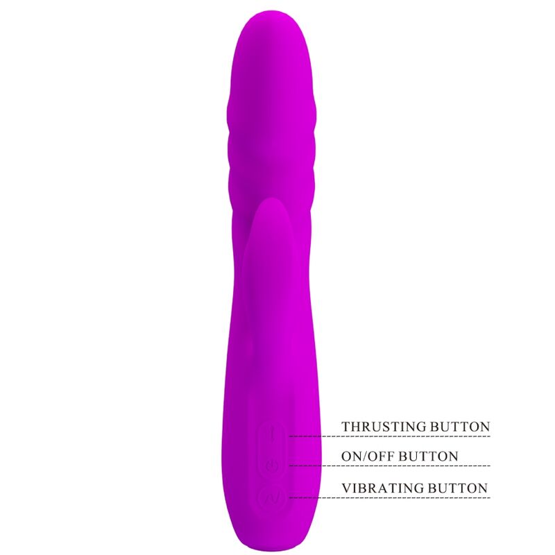 PRETTY LOVE - VIBRATORE CONIGLIO VIOLA RICARICABILE MELANIE