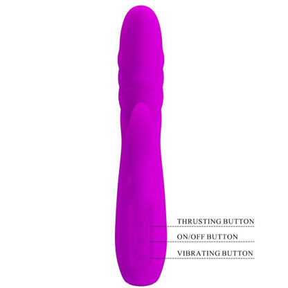 PRETTY LOVE - VIBRATORE CONIGLIO VIOLA RICARICABILE MELANIE