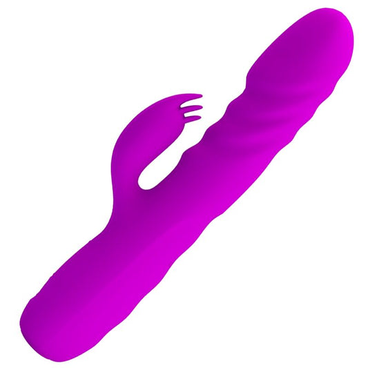 PRETTY LOVE - VIBRATORE CONIGLIO VIOLA RICARICABILE MELANIE
