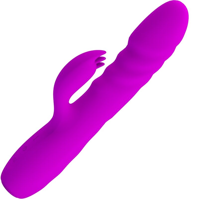 PRETTY LOVE - VIBRATORE CONIGLIO VIOLA RICARICABILE MELANIE