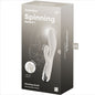 SATISFYER - CONIGLIO GIREVOLE 1 STIMOLAZIONE CLITORIDE E PUNTO G BLU