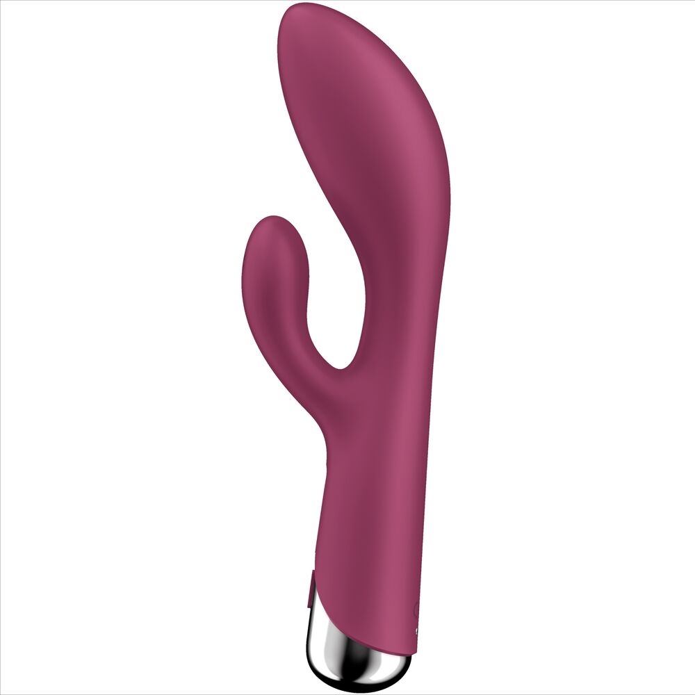 SATISFYER - CONIGLIO GIREVOLE 1 STIMOLAZIONE CLITORIDE E PUNTO G BLU