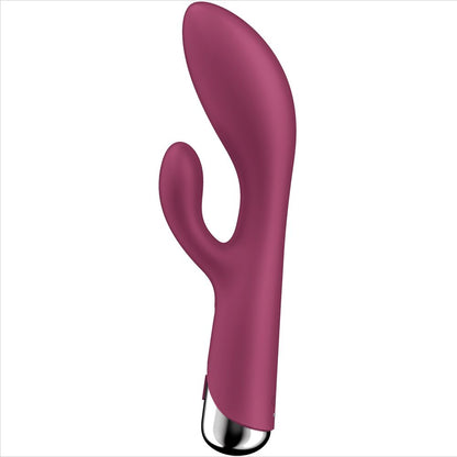 SATISFYER - CONIGLIO GIREVOLE 1 STIMOLAZIONE CLITORIDE E PUNTO G BLU
