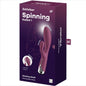 SATISFYER - CONIGLIO GIREVOLE 1 STIMOLAZIONE CLITORIDE E PUNTO G BLU