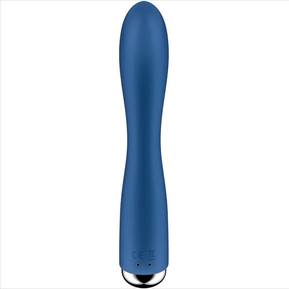 SATISFYER - CONIGLIO GIREVOLE 1 STIMOLAZIONE CLITORIDE E PUNTO G BLU