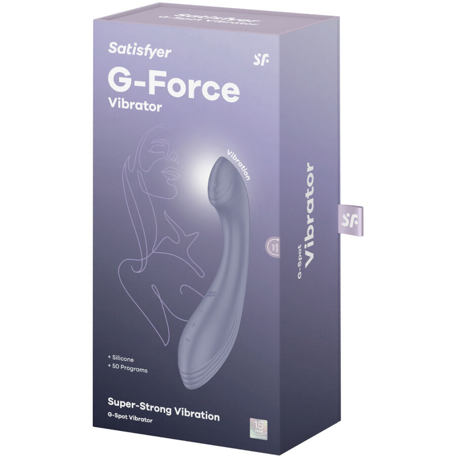 SATISFYER - STIMOLATORE VIBRANTE DEL PUNTO G G-FORCE VIOLA