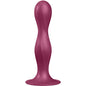 SATISFYER - DILDO IN SILICONE BLU DOUBLE BALL-R