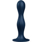 SATISFYER - DILDO IN SILICONE BLU DOUBLE BALL-R