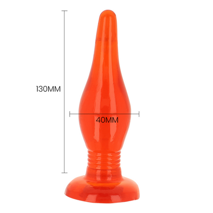 BAILE - PLUG ANALE ROSSO SOFT TOUCH 14,2 CM