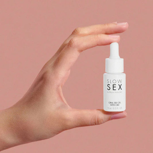 BIJOUX - SLOW SEX OLIO PER IL SESSO ORALE CON CBD 15 ML