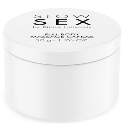 BIJOUX - CANDELA PER MASSAGGIO CORPO SLOW SEX 50 G