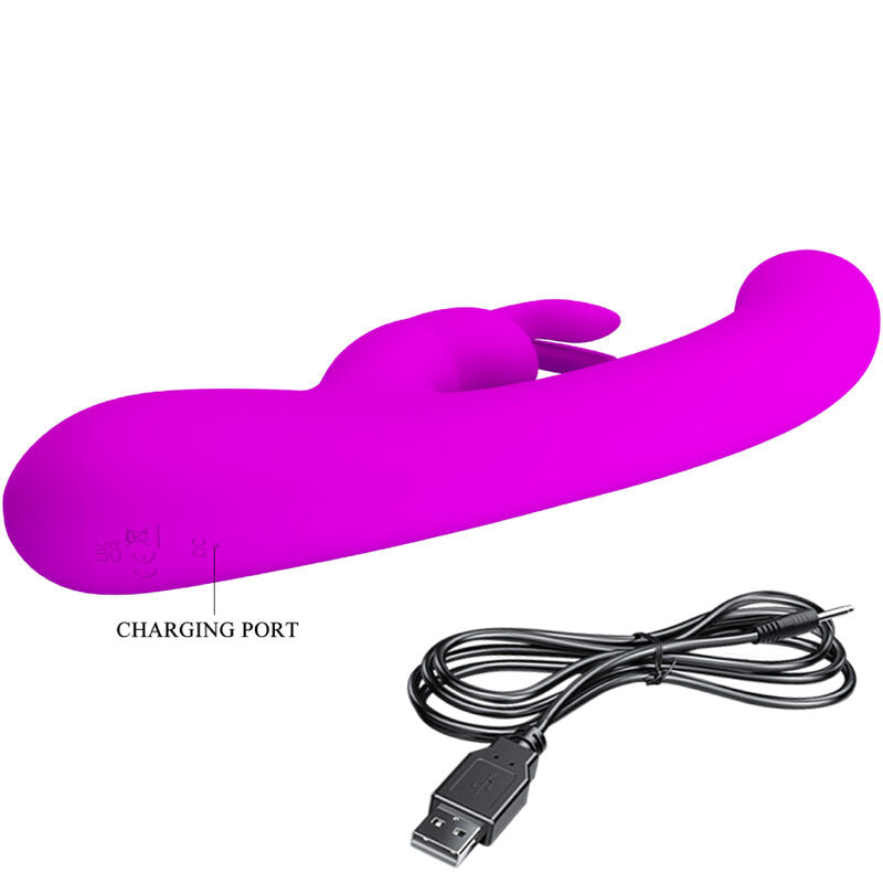 PRETTY LOVE - VIBRATORE LAMAR CONIGLIO E PUNTO G VIOLA