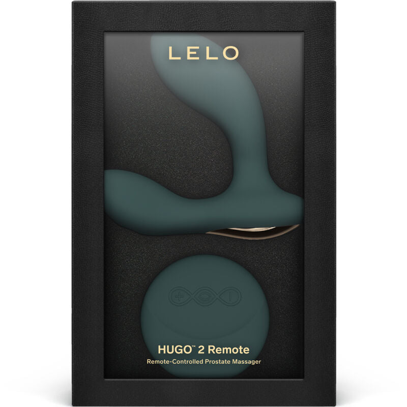 LELO - HUGO 2 MASAJEADOR DE PROSTATA CONTROL REMOTO NEGRO