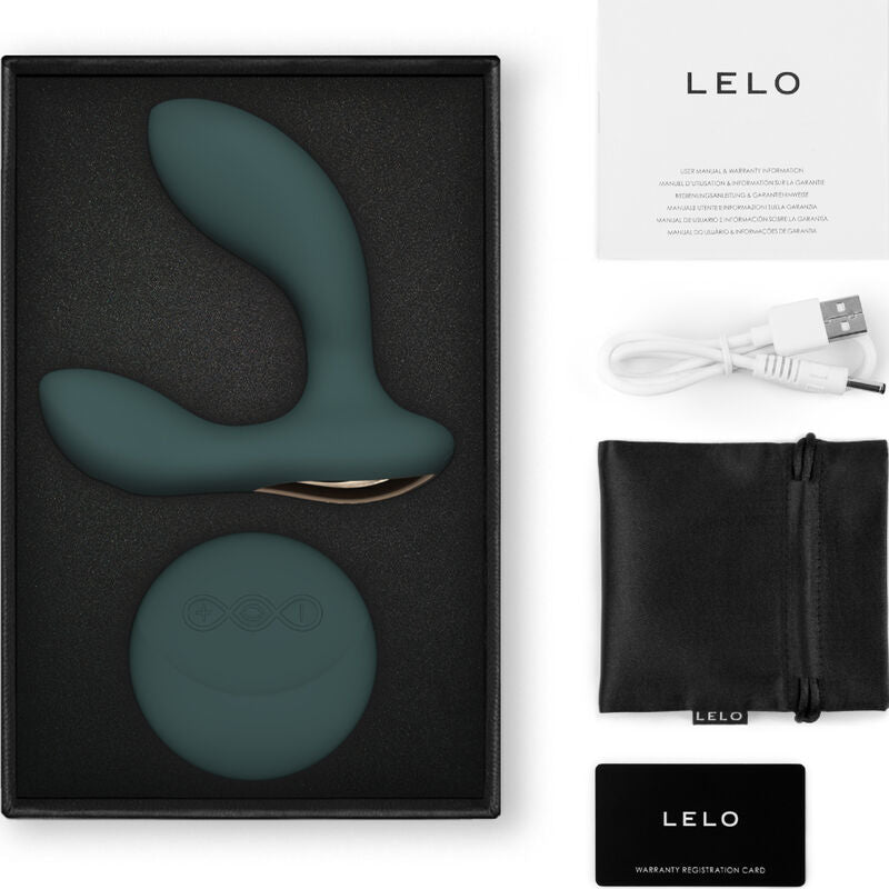 LELO - HUGO 2 MASAJEADOR DE PROSTATA CONTROL REMOTO NEGRO