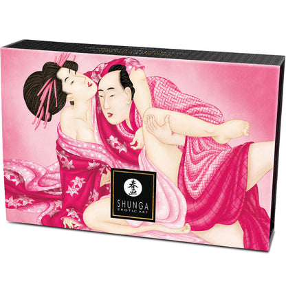 SHUNGA - KIT DI POLVERE DA MASSAGGIO COMMESTIBILI AL LAMPONE